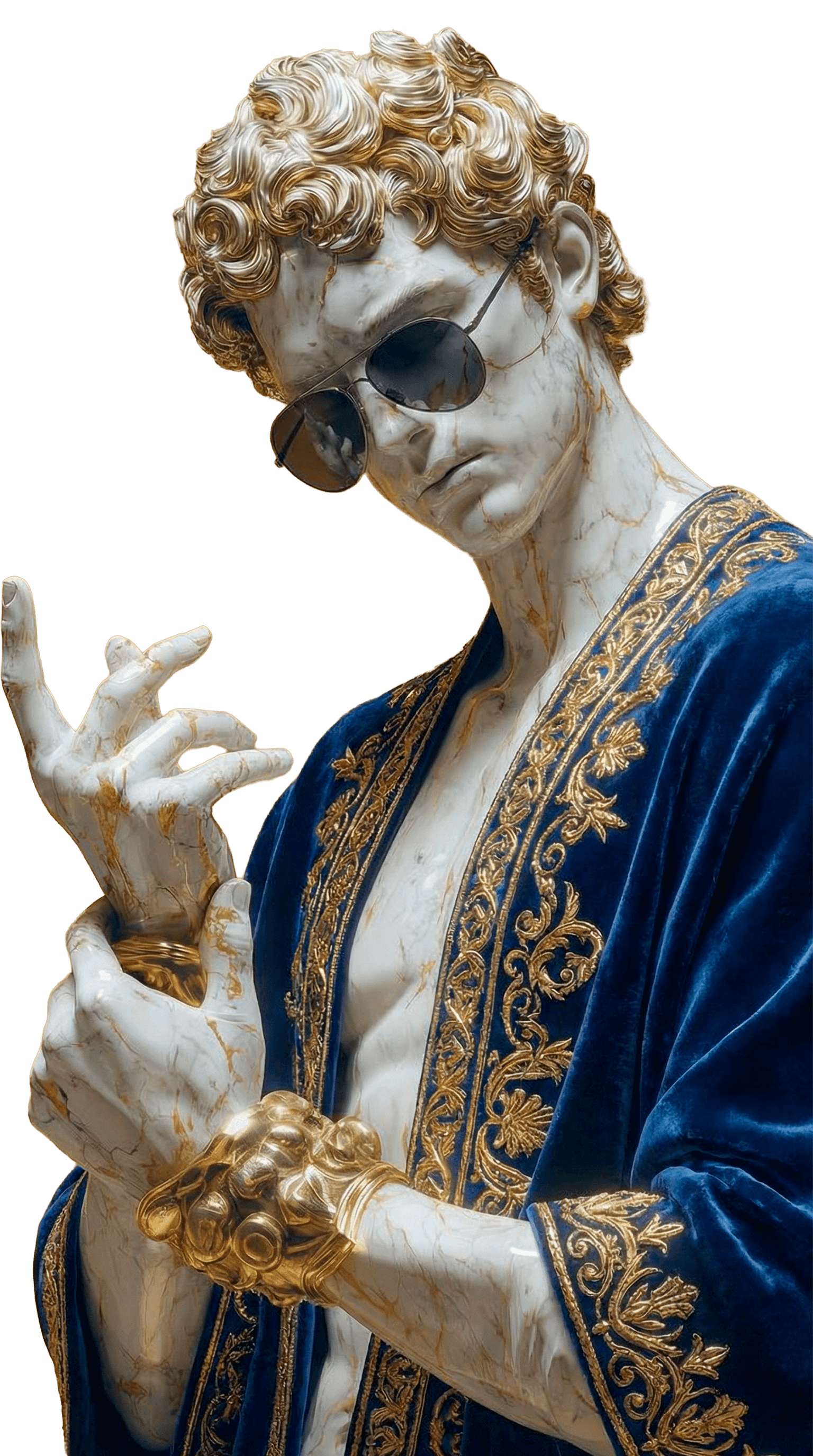 Bussin hero sculpture